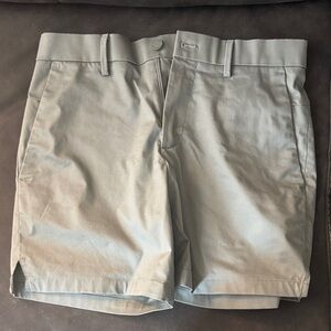 Banana Republic Light Gray Flat Front Shorts